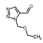 CAS#: 197706-21-1, 1-(Ethoxymethyl)-1H-1,2,3-Triazole-5-Carbaldehyde