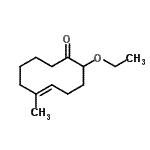CAS#: 197715-75-6, (5E)-2-Ethoxy-6-Methyl-5-Cyclodecen-1-One