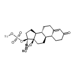 CAS#: 19778-24-6, Sodium (17beta)-17-Ethynyl-3-Oxoestr-4-En-17-Yl Sulfate