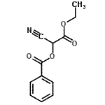 CAS 登录号：19788-59-1， 1-氰基-2-乙氧基-2-氧代乙基苯甲酸酯