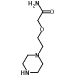 CAS 登录号：197968-56-2， 2-[2-(1-哌嗪基)乙氧基]乙酰胺