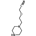 CAS 登录号：197968-59-5， [2-(1-哌嗪基)乙氧基]乙腈