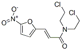 CAS 登录号:1980-69-4, N,N-二(2-氯乙基)-5-硝基-2-呋喃丙烯酰胺