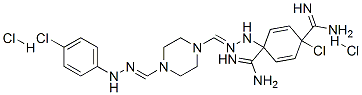 CAS#: 19803-62-4, N,N''-Bis[[(4-Chlorophenyl)Amino]Iminomethyl]Piperazine-1,4-Dicarboxamidine Dihydrochloride