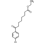 CAS#: 198064-91-4, Ethyl 8-(4-Chlorophenyl)-8-Oxooctanoate