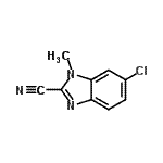 CAS#: 19808-76-5, 6-Chloro-1-Methyl-1H-Benzimidazole-2-Carbonitrile