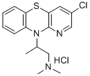 CAS 登录号：19824-94-3， 2-(3-氯吡啶并[3,2-b][1,4]苯并噻嗪-10-基)丙基-二甲基-胺盐酸盐