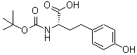 CAS#: 198473-94-8, (2S)-4-(4-Hydroxyphenyl)-2-({[(2-Methyl-2-Propanyl)Oxy]Carbonyl}Amino)Butanoic Acid