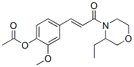 CAS#: 19856-74-7, 3-Ethyl-4-(4-Acetoxy-3-Methoxycinnamoyl)Morpholine