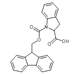 CAS 登录号：198560-38-2， 1-[(9H-芴-9-基甲氧基)羰基]-2-吲哚啉羧酸