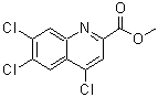 CAS#: 198696-84-3, Methyl 4,6,7-Trichloro-2-Quinolinecarboxylate