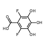 CAS 登录号：198832-21-2， 2,6-二氟-3,4,5-三羟基苯甲酸