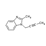CAS#: 198839-63-3, 1-(2-Butyn-1-Yl)-2-Methyl-1H-Benzimidazole