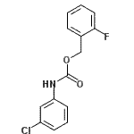 CAS 登录号：198879-49-1， 2-氟苄基(3-氯苯基)氨基甲酸酯