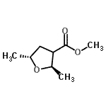 CAS#: 198959-66-9, Methyl (2R,5R)-2,5-Dimethyltetrahydro-3-Furancarboxylate