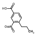 CAS#: 199171-93-2, 3-Nitro-4-Propylbenzoic Acid