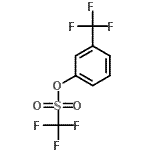 CAS#: 199188-30-2, 3-(Trifluoromethyl)Phenyl Trifluoromethanesulfonate
