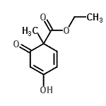 CAS#: 199190-62-0, Ethyl 4-Hydroxy-1-Methyl-6-Oxo-2,4-Cyclohexadiene-1-Carboxylate