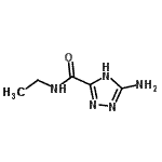 CAS#: 199291-96-8, 3-Amino-N-Ethyl-1H-1,2,4-Triazole-5-Carboxamide