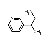 CAS 登录号：199296-38-3， 2-(3-吡啶基)-1-丙胺