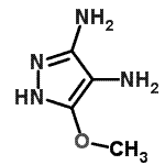 CAS#: 199341-02-1, 5-Methoxy-1H-Pyrazole-3,4-Diamine