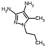 CAS#: 199341-59-8, 5-Methyl-1-Propyl-1H-Pyrazole-3,4-Diamine