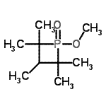 CAS 登录号：19935-97-8， 1-甲氧基-2,2,3,4,4-五甲基phos苯丙氨酰tane 1-氧化物