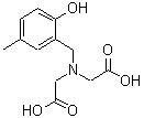 CAS#: 19938-33-1, 2,2'-[(2-Hydroxy-5-Methylbenzyl)Imino]Diacetic Acid