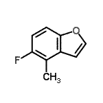 CAS#: 199391-66-7, 5-Fluoro-4-Methyl-1-Benzofuran