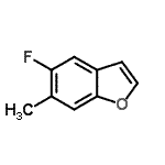 CAS#: 199391-67-8, 5-Fluoro-6-Methyl-1-Benzofuran