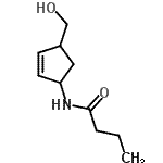 CAS#: 199395-81-8, N-[4-(Hydroxymethyl)-2-Cyclopenten-1-Yl]Butanamide