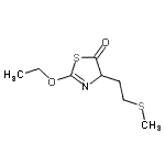 CAS#: 199447-25-1, 2-Ethoxy-4-[2-(Methylsulfanyl)Ethyl]-1,3-Thiazol-5(4H)-One