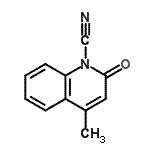 CAS 登录号：19952-20-6， 4-甲基-2-氧代-1(2H)-喹啉甲腈