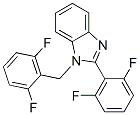 CAS#: 199594-59-7, 2-(2,6-Difluorophenyl)-1-[(2,6-Difluorophenyl)Methyl]Benzimidazole