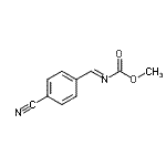 CAS#: 199604-25-6, Methyl [(E)-(4-Cyanophenyl)Methylene]Carbamate