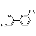 CAS 登录号：199617-32-8， 2-[(2E)-2-丁烯-2-基]-6-甲基吡啶