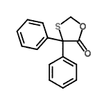 CAS#: 19962-73-3, 4,4-Diphenyl-1,3-Oxathiolan-5-One