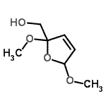 CAS#: 19969-71-2, (2,5-Dimethoxy-2,5-Dihydro-2-Furanyl)Methanol