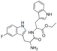 CAS#: 1997-60-0, Ethyl 2-[[2-Amino-3-(5-Fluoro-1H-Indol-3-Yl)Propanoyl]Amino]-3-(1H-Indol-3-Yl)Propanoate