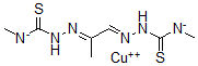 CAS#: 19976-14-8, Copper Pyruvaldehyde Bis(N(4)-Methylthiosemicarbazone) Complex