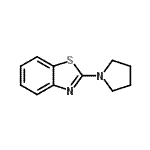 CAS#: 19983-29-0, 2-(1-Pyrrolidinyl)-1,3-Benzothiazole
