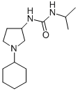 CAS#: 19985-20-7, 1-(1-Cyclohexyl-3-Pyrrolidinyl)-3-Isopropyl-Urea