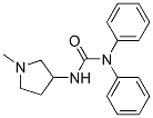 CAS#: 19985-21-8, 3-(1-Methyl-3-Pyrrolidinyl)-1,1-Diphenylurea
