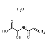 CAS#: 199926-33-5, (Acryloylamino)(Hydroxy)Acetic Acid Hydrate (1:1)