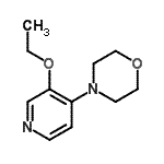 CAS 登录号：200064-36-4， 4-(3-乙氧基-4-吡啶基)吗啉