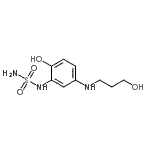 CAS#: 200485-22-9, N-{2-Hydroxy-5-[(3-Hydroxypropyl)Amino]Phenyl}Sulfuric Diamide