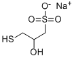 CAS 登录号：20055-98-5， 2-羟基-3-巯基丙烷磺酸钠