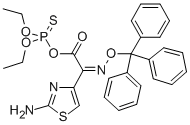 CAS 登录号:200814-98-8, O,O-二乙基硫代磷酰 (Z)-2-(2-氨基噻唑-4-基)-2-三苯甲基氧基亚氨基乙酸酯
