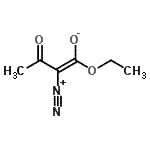 CAS 登录号：2009-97-4， (1Z)-2-偶氮基-1-乙氧基-3-氧代-1-丁烯-1-醇