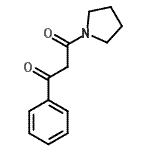CAS#: 20103-92-8, 1-Phenyl-3-(1-Pyrrolidinyl)-1,3-Propanedione